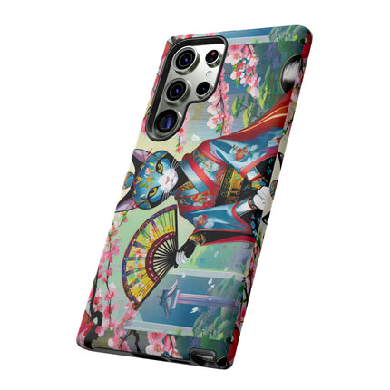 Cyberpunk Geisha Phone Cases