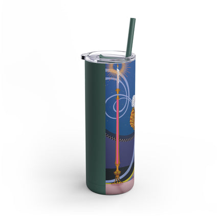 Moonlit Serenade Skinny Matte Tumbler, 20oz