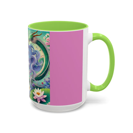 Fairy of the Koi Pond Colorful Mugs (11oz, 15oz)