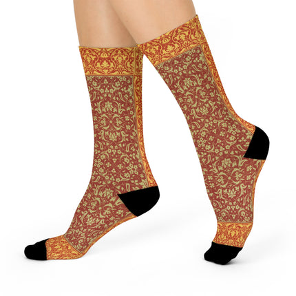 Arabesques by Émile Prisse d'Avennes Cushioned Crew Socks