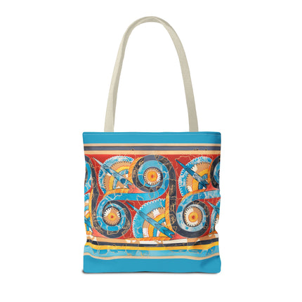 Reproduction of S-Spiral Frieze by Emile Gilliéron Tote Bag (AOP)