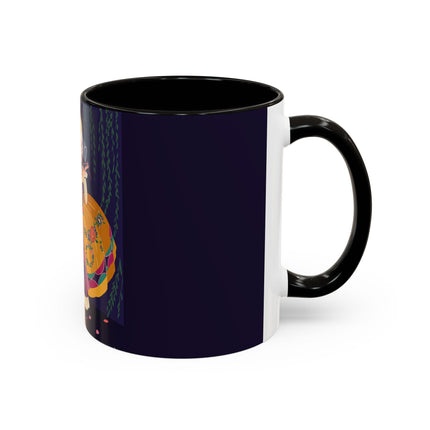 Moonlit Masquerade: The Fairy Queen's Ball Colorful Mug (11oz, 15oz) – Fairy Tale Elegance, Fantasy Charm & Enchanted Style