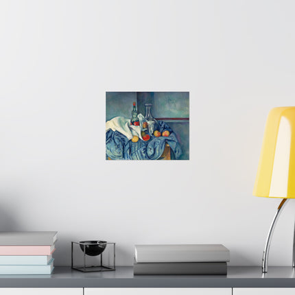 The Peppermint Bottle by Paul Cézanne Matte Horizontal Posters