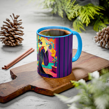 Phantoms of Elegance Colorful Mugs (11oz, 15oz)