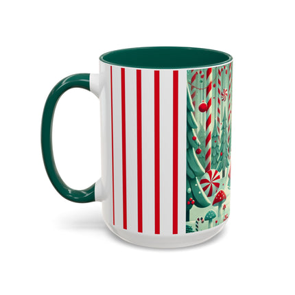 Enchanted Candy Forest Colorful Mugs (11oz, 15oz)