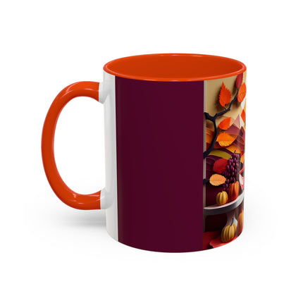 Shih Tzu at an Autumn Colorful Mugs (11oz, 15oz)