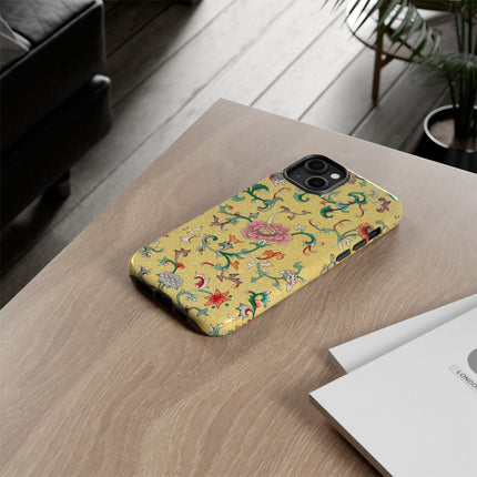 Flower Illustration by Owen Jones Phone Cases