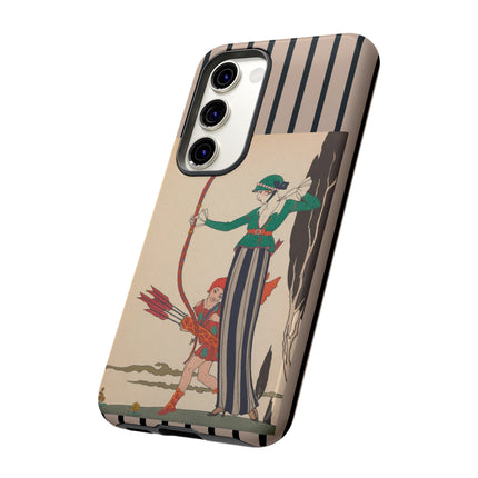 L'Arc Rouge by George Barbier Phone Cases