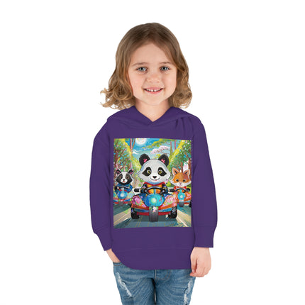 Bumper Car Bonanza Toddler Pullover Fleece Hoodie