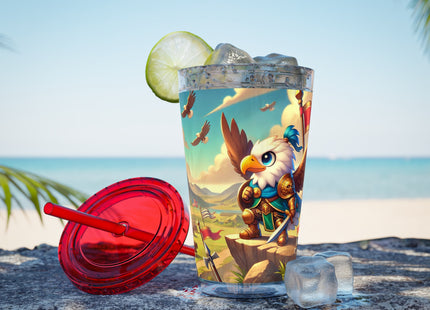 Watchful Guardian Sunsplash Tumbler with Straw, 16oz