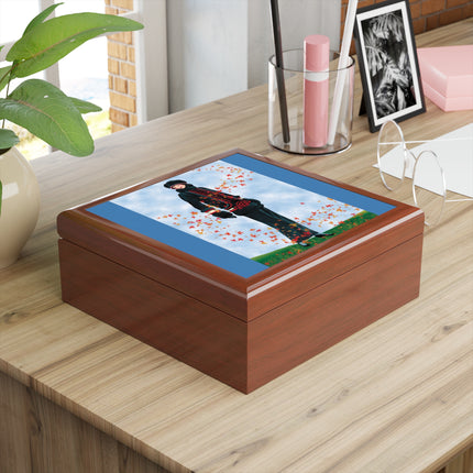 Elegance in Autumn Jewelry Box