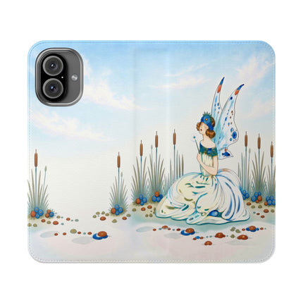 🧚🦋 The Jeweled Wing Fairy Flip Case – Art Deco Fairy Fantasy