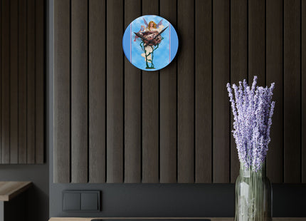 Enchanting Serenity Acrylic Wall Clock