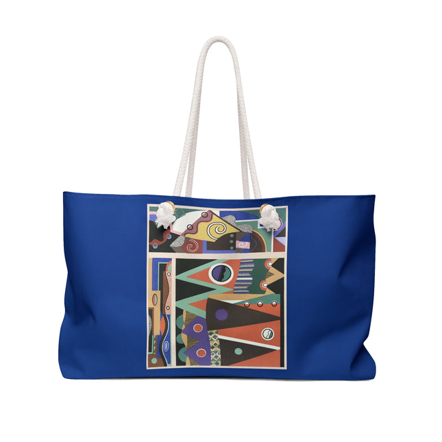 Collection decors et couleurs Pl.03 by Georges Valmiers Weekender Bag
