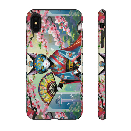Cyberpunk Geisha Phone Cases