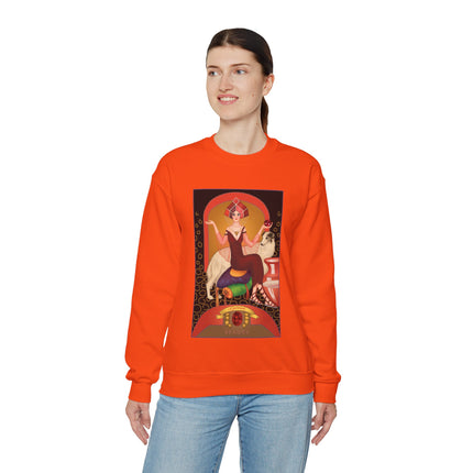 January & Garnet (from the Gem Series) by Sofia Chiostri Heavy Blend™ Crewneck Sweatshirt