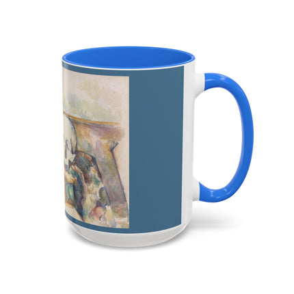 The Three Skulls by Paul Cézanne Colorful Mugs (11oz, 15oz)