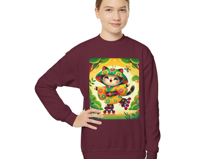 Firefly Dance on Wheels Youth Crewneck Sweatshirt