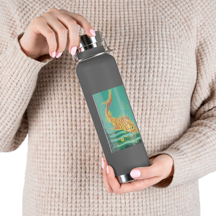 Golden Serenity Copper Vacuum Insulated Bottle, 22oz