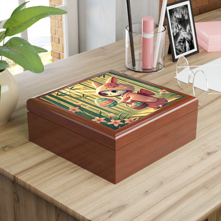 Geisha Kitten’s Easter Jewelry Box
