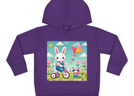 Breezy Meadow Ride Toddler Pullover Fleece Hoodie