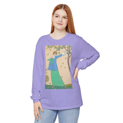 Le Verger by Georges Lepape Garment-dyed Long Sleeve T-Shirt
