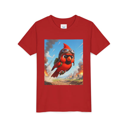 Cardinal Dive Bomber Youth Short Sleeve Tee