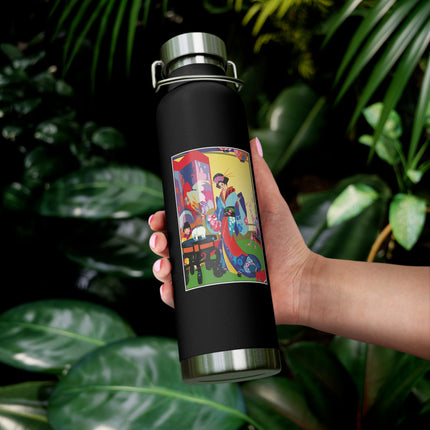 A Timeless Journey by Umberto Brunelleschi Copper Vacuum Insulated Bottle, 22oz