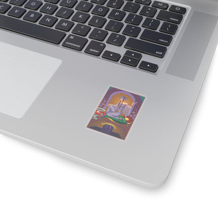 February & Amethyst (from the Gem Series) Kiss-Cut Stickers (4 Sizes)