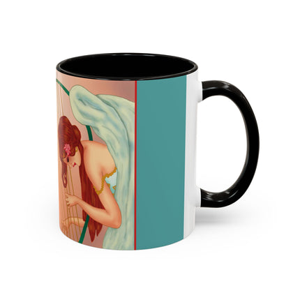 Heavenly Angel Duet Colorful Mugs (11oz, 15oz)
