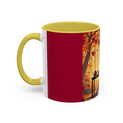 Theatrical Harvest Rabbit Colorful Mugs (11oz, 15oz)