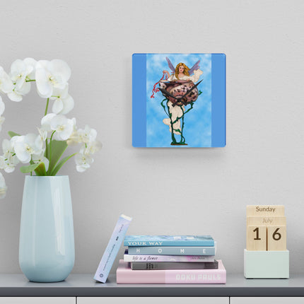 Enchanting Serenity Acrylic Wall Clock