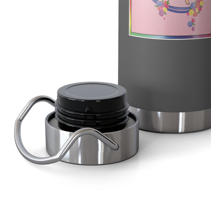A Playful Fairy Jumps Rope Copper Vacuum Insulated Bottle, 22 oz