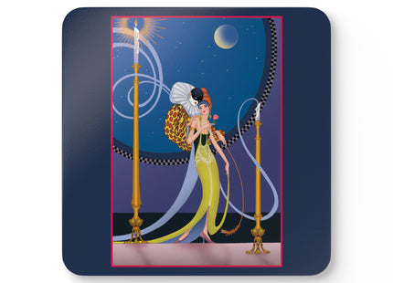 Smoke and Secrets Corkwood Coaster Set