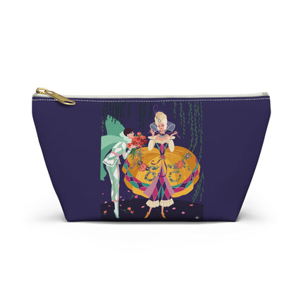 Enchanted Courtship Cosmetic Bag – Whimsical Elegance & Floral Romance