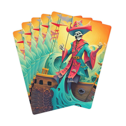 Skeleton Crew of the Misty Seas Playing Cards