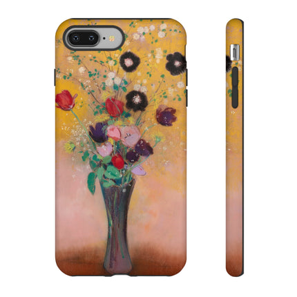 Vase of Flowers by Odilon Redon Phone Cases