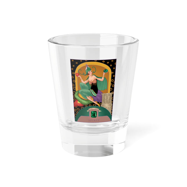 May & Emerald (from the Gem Series) by Sofia Chiostri Shot Glass, 1.5oz