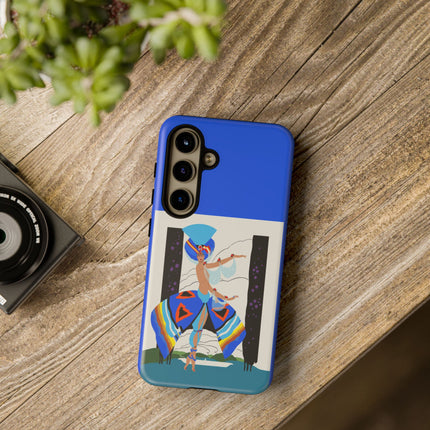 Exotic Dancer Phone Case – Vibrant Performance & Art Deco Flair