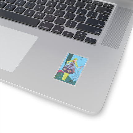 Exquisite Elegance by Umberto Brunelleschi Kiss-Cut Stickers (4 Sizes)