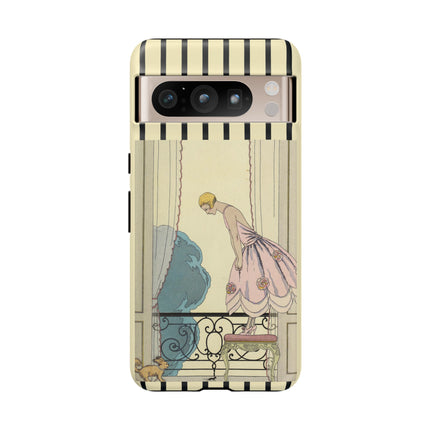 Falbalas et fanfreluches, La Souris by George Barbier Phone Cases