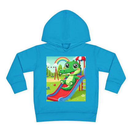 Playground Crocodile Joy Toddler Pullover Fleece Hoodie