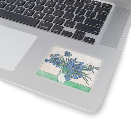 Irises by Vincent Van Gogh Kiss-Cut Stickers (4 Sizes)
