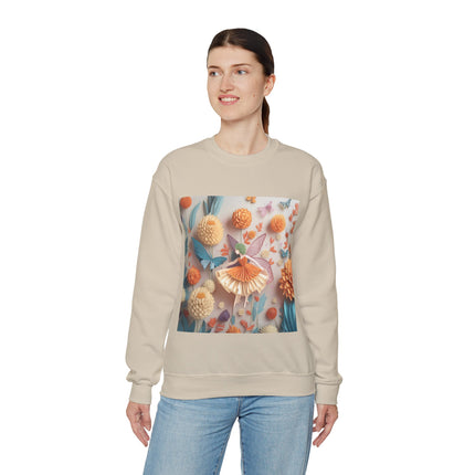 Dahlia Fairy Unisex Heavy Blend™ Crewneck Sweatshirt
