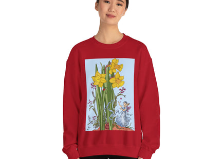 Daffodil Fairy Unisex Heavy Blend™ Crewneck Sweatshirt