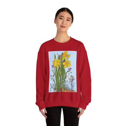 Daffodil Fairy Unisex Heavy Blend™ Crewneck Sweatshirt