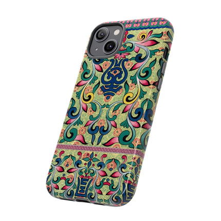 Colorful Flower Pattern by Owen Jones Phone Cases