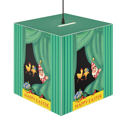 Easter Elf's Whimsy Light Cube Lamp