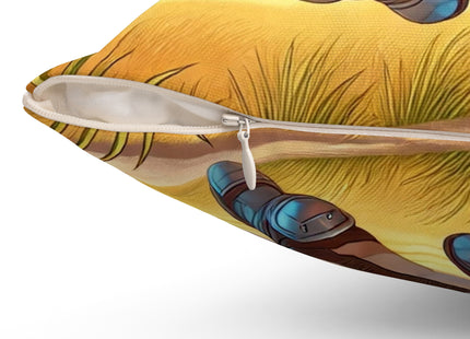 Swift Cheetah Spun Polyester Square Pillow