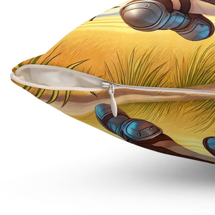 Swift Cheetah Spun Polyester Square Pillow